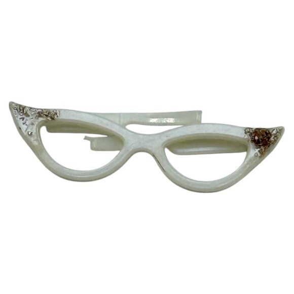 Vintage Tammy Doll White Cat Eyes Glasses Ideal 1960s Marked Japan - Picture 2 of 7